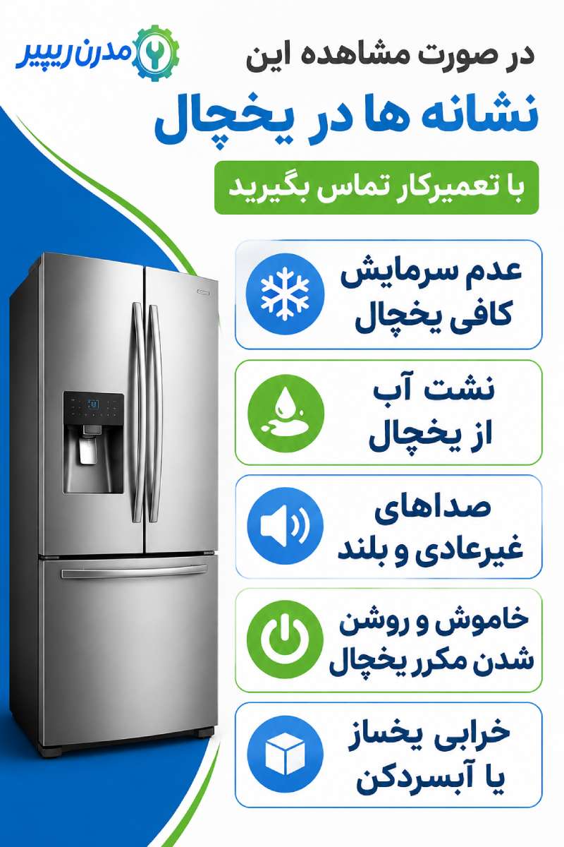 چرا نباید تعمیر یخچال وایت هاوس را به تعویق انداخت؟